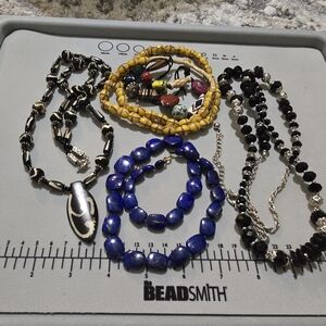 Mixture Beaded Necklaces Unknown Brands